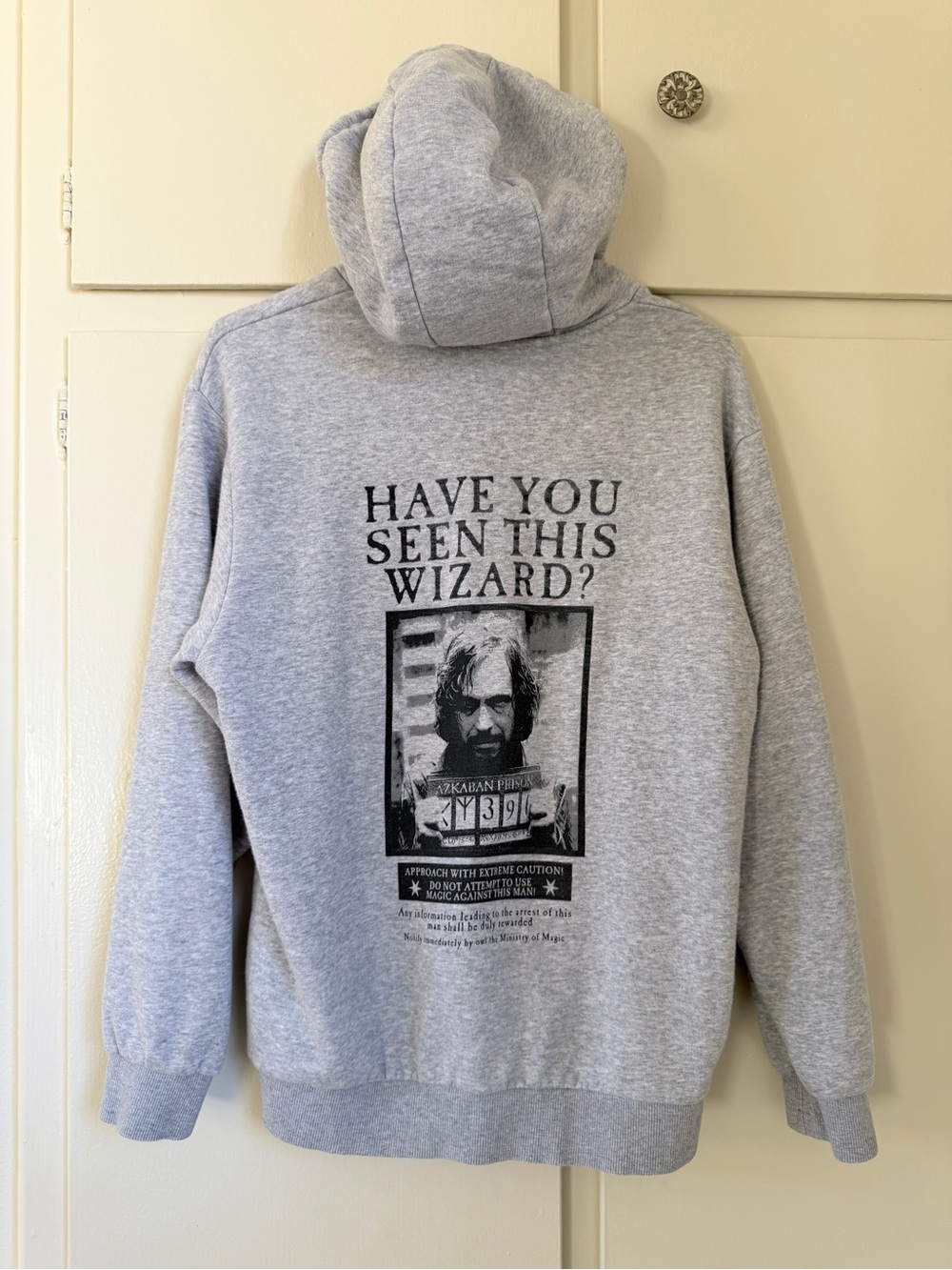 SPAO x Harry Potter Sirius Black Wanted Poster Hoodie | XS